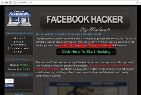 facebook account hacker   advanced  working  tips