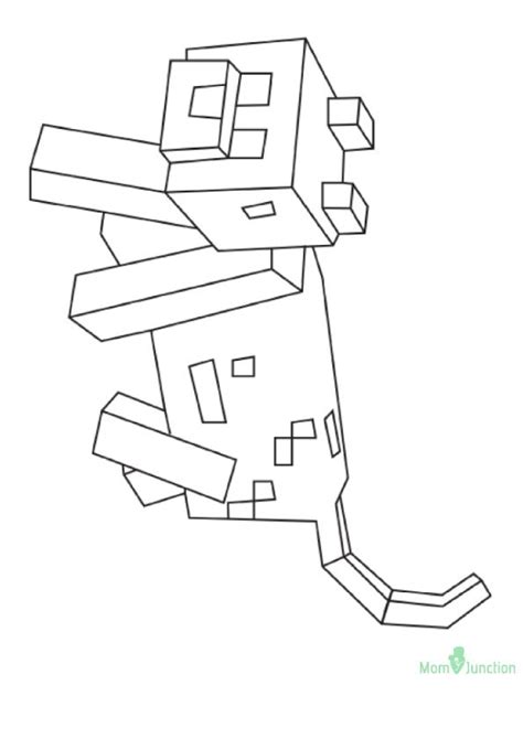 dog   minecraft coloring pages minecraft drawings coloring pages