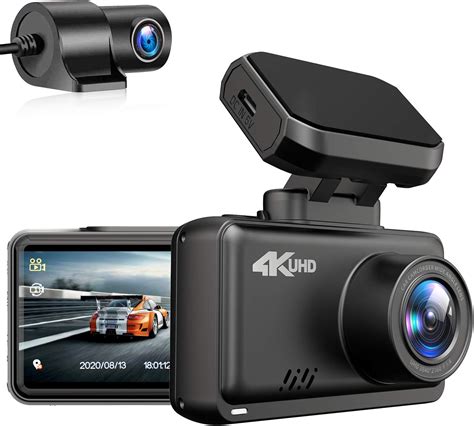 amazoncojp changer dash cam  ultra hd front  rear camera gps wifi compatible