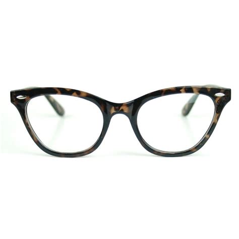 cat eye hipster tortoise eyeglasses women glasses clear lens