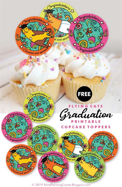 graduation cupcake toppers printable favecraftscom