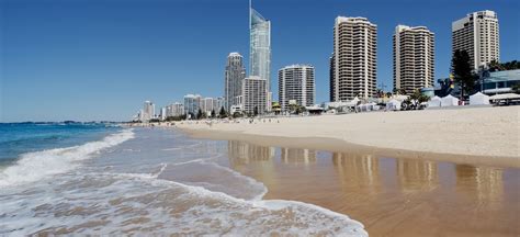 surfers paradise beach gold coast australia australian homestay network