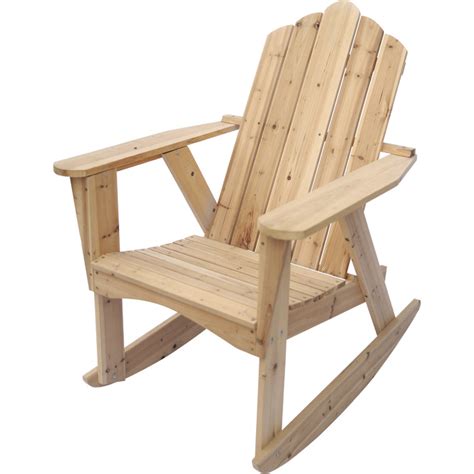 stonegate designs wooden adirondack rocking chair model