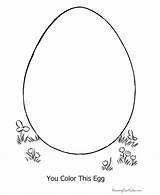Easter Coloring Egg Crafts Pages Preschool Toddler Kids Color Eggs Printable Colouring Toddlers Own Children Activities Activity Sheets Print Do sketch template