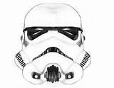 Stormtrooper Draw Helmet Template Coloring Pages sketch template