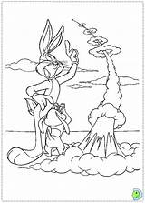 Dinokids Coloring Bugs Bunny Close sketch template