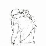 Hugging Hug Couple Chernyavska Zeichnungen Zeichnen Minimalistische sketch template