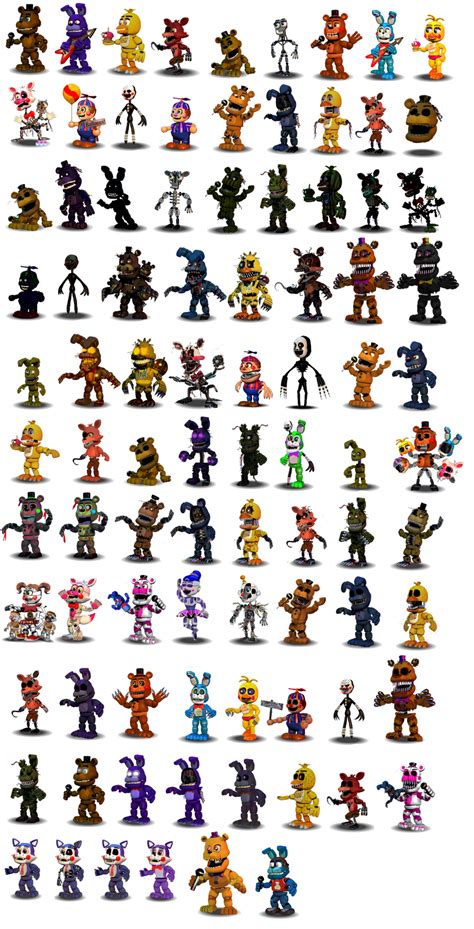 fnaf canon  fan  characters canon vold  educraft