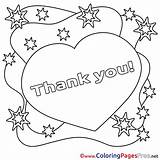 Thank Coloring Pages Printable Teacher Heart God Sheet Getcolorings Getdrawings Color Colorings Sheets Title Cards sketch template