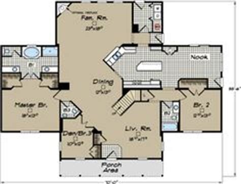 north carolina modular home floor plans clarendon cape  dream house pinterest