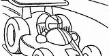 Coloring Derby Pinewood Pages Car sketch template