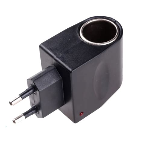ac   dc car cigarette lighter wall power socket plug adapter