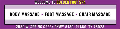 golden foot spa dfw massage and spa
