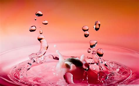 pink water splash 4k hd desktop wallpaper for 4k ultra hd tv tablet smartphone mobile devices