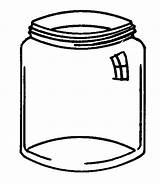 Jar Empty Coloring Cartoon Pages Jars Drawing Color Mason Firefly Preschool Clipart Prison Gif Clipartmag Hand Jason sketch template