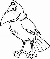 Coloring Crow Pages Getcolorings Printable sketch template