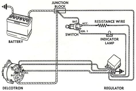 peerless wiring diagram  alternator  voltage regulator trailer breakaway switch