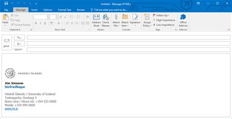 How To Add A Signature In Outlook Email Apzoqa
