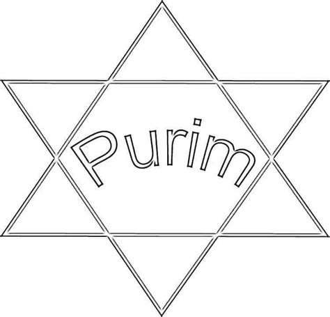 top   purim coloring pages  print