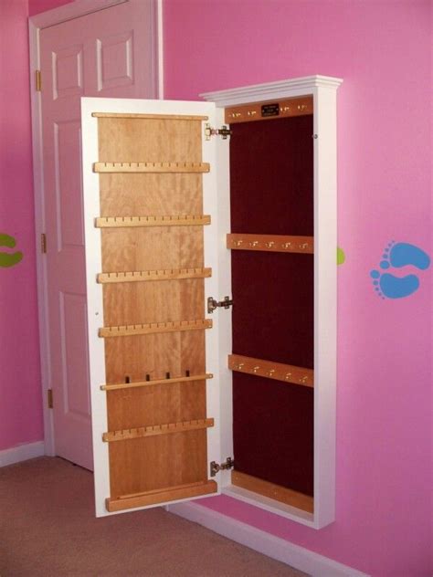 jewelry box jewelry cabinet wall organization