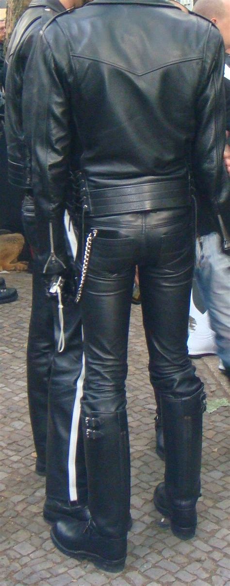 leather and pierced guys mens leather clothing leather