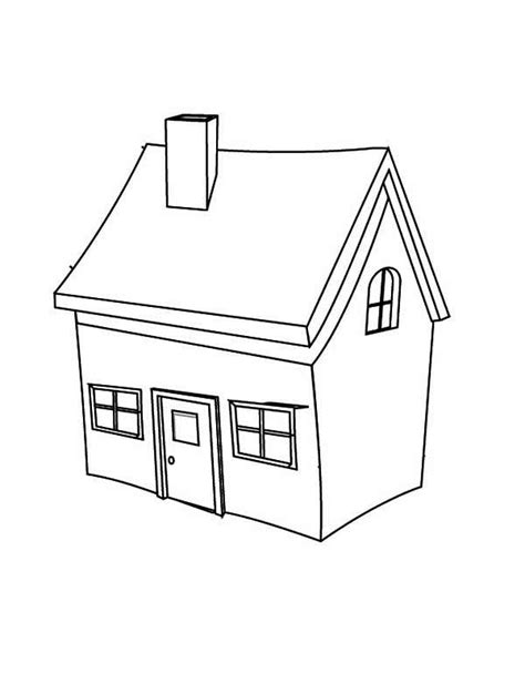 picture  house  houses coloring page netart