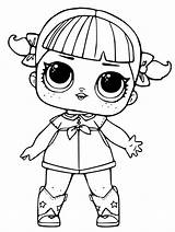 Lol Surprise Coloring Pages Dolls Cherry Doll Printable Print Kids Beautiful Info sketch template