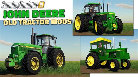 fs  john deere tractor mods    review youtube