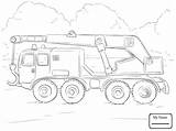 Forklift Crane Truck Drawing Coloring Pages Kids Getdrawings Transport sketch template