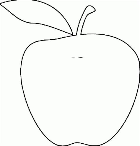apple coloring pages wecoloringpagecom