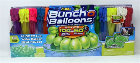 zuru bunch  balloons fill   seconds  water balloons  water balloon bowl included