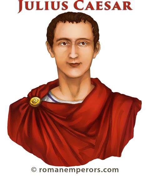 Julius Caesar Roman Emperors Busts Statues Information