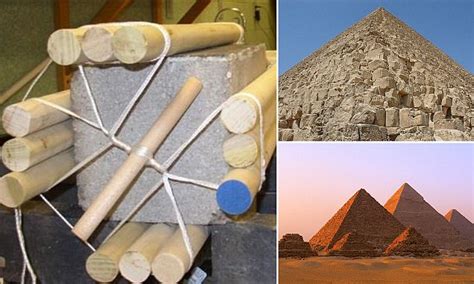 how the egyptians should have built the pyramids daily mail online