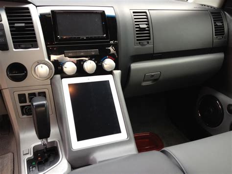 custom ipad mount  center console explore texasaudios p flickr photo sharing