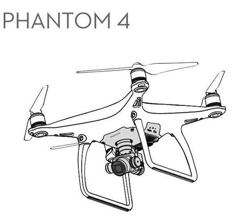 dji phantom  drone coloring page  print