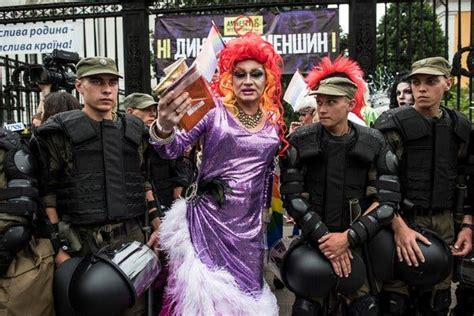 Far Right Protesters Arrested At Kiev Gay Pride March The New York Times