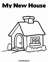 Coloring Pages Cottage Sweet House Sheet Colouring Kids School Roof Book Seuss Dr Ham Eggs Green Printable Welcome Books Noodle sketch template
