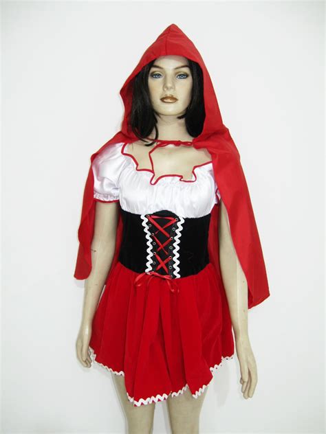 carnaval fantasia chapeuzinho vermelho feminina r