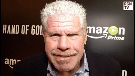 ron perlman interview hand of god premiere youtube