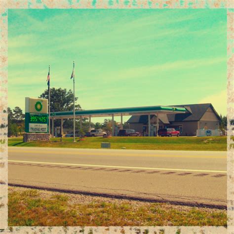 river trading post bp gas station  manistee michigan