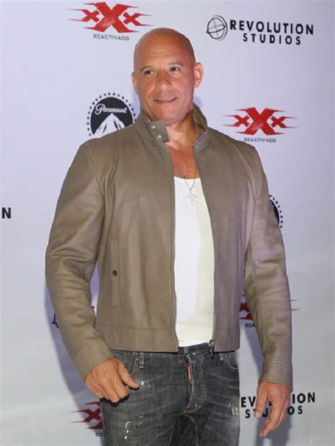 Vin Diesel Triple X Return Of Xander Cage Grey Jacket