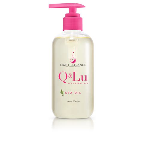 qlu spa oil light elegance insight cosmetics group