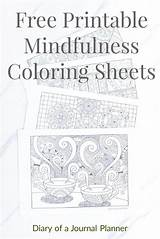 Mindfulness Mindful Diaryofajournalplanner sketch template