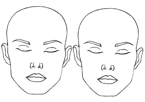 blank face template merrychristmaswishesinfo