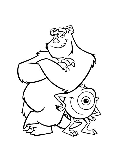 monster coloring pages coloring pages  print