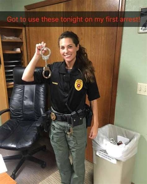 Please Arrest Me Officer Gaines 18 Pics Police Women Female