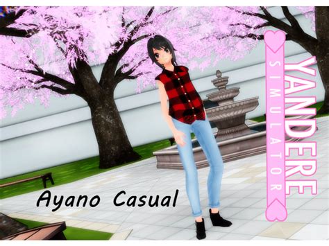 [mmd] Yandere Simulator Ayano Casual N3 By Liliart1 On
