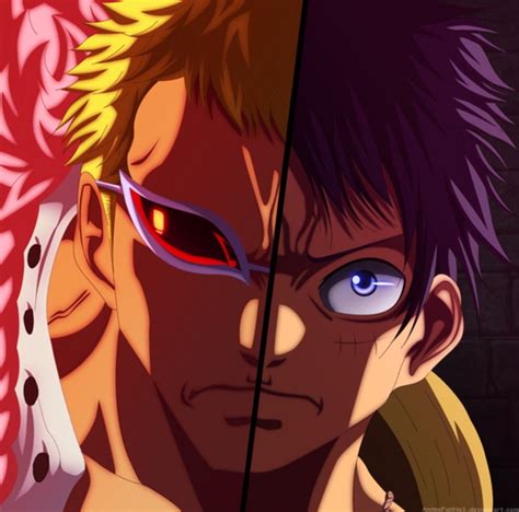 One Piece Images Doflamingo Vs Luffy Hd Wallpaper And