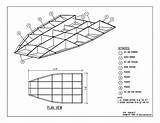 Airboat Hull Shipmodell sketch template