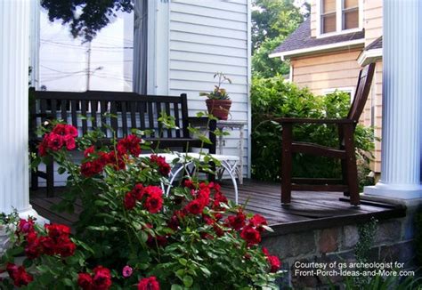 porch landscaping ideas   front yard